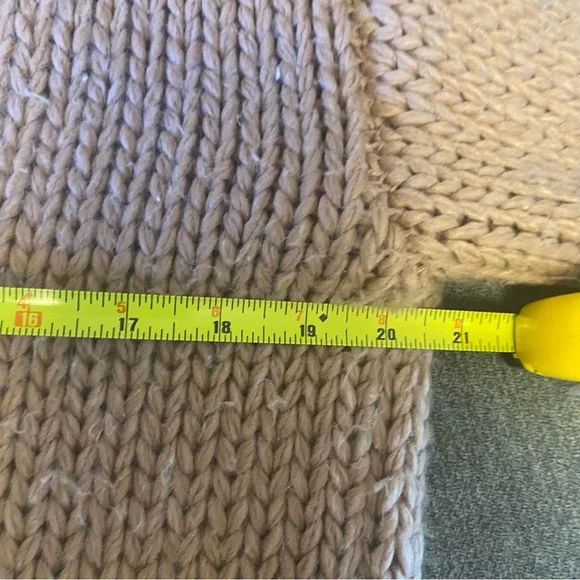 JACKSON ROWE I See You Chunky Cardigan Sweater Women Size Small Zip Dusty Pink - Picture 9 of 12